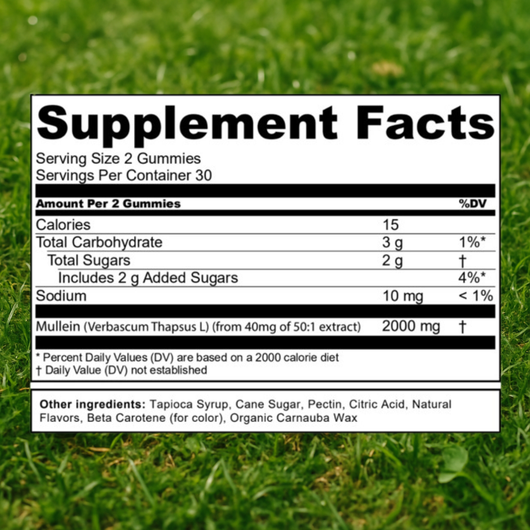 Better Lungs Mullein Gummies